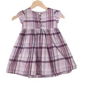 OshKosh Plaid Dress 4T Pink Cottagecore Soft Girl Prairie Vintage Inspired